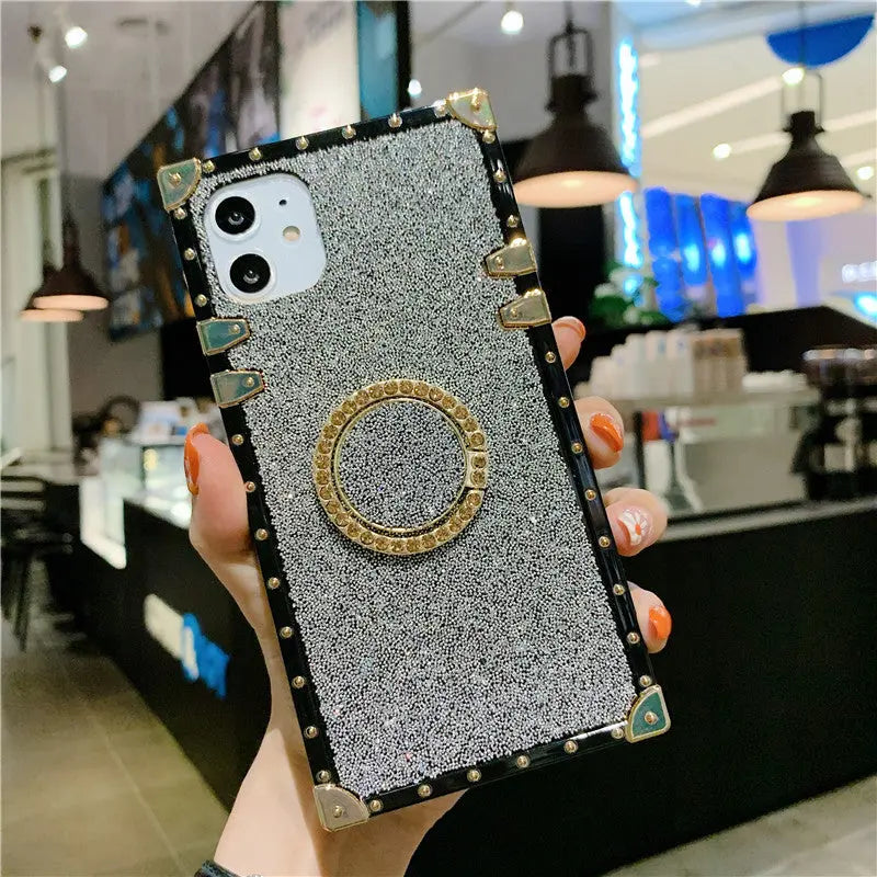 Bling Glitter Square Case lbcase