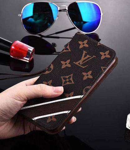 Vintage card slot holder leather phone case