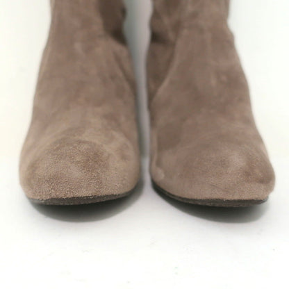 Stuart Weitzman Highland Over the Knee Boots Praline Suede Size 5.5