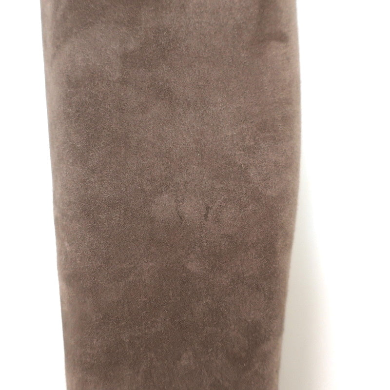Stuart Weitzman Highland Over the Knee Boots Praline Suede Size 5.5
