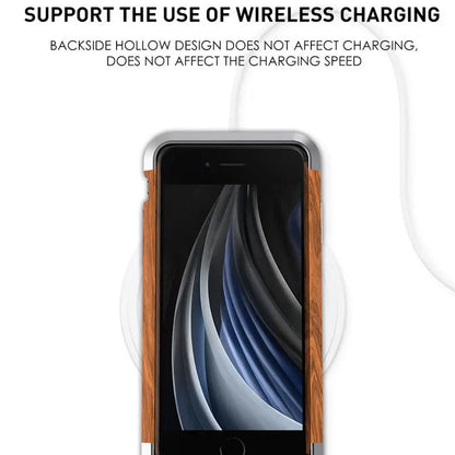 Aluminum Metal Wood Bumper Case lbcase