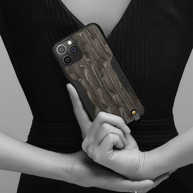 Wood Lanyard Hard Case lbcase