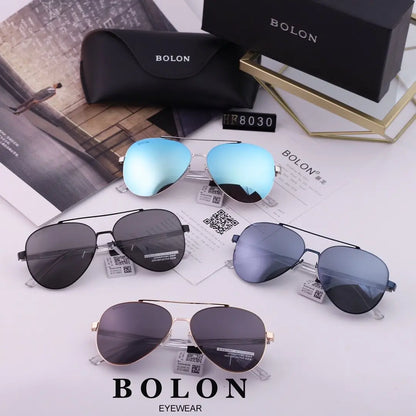 4 COLORS CLASSICS DOUBLE BRIDGE SUNGLASSES lbcase