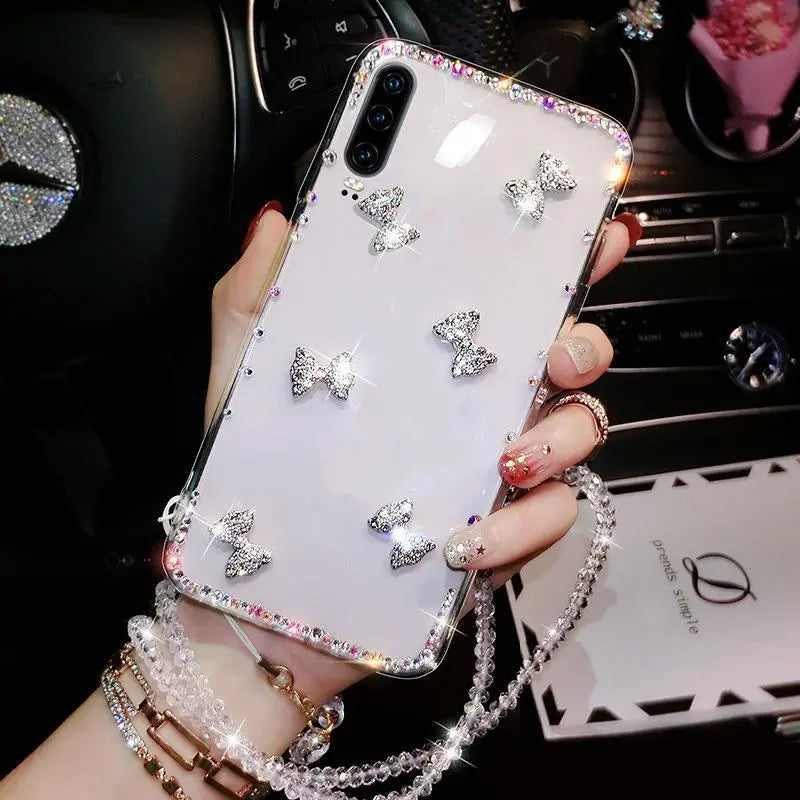 Rhinestone Bow Case lbcase