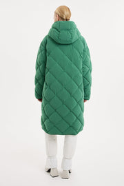 Atti Coat Powder Green