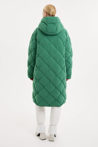 Atti Coat Powder Green