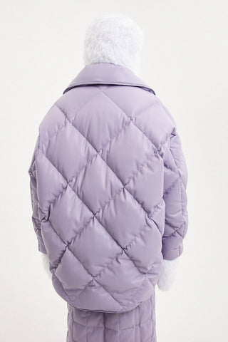 Queen Leather Lilac