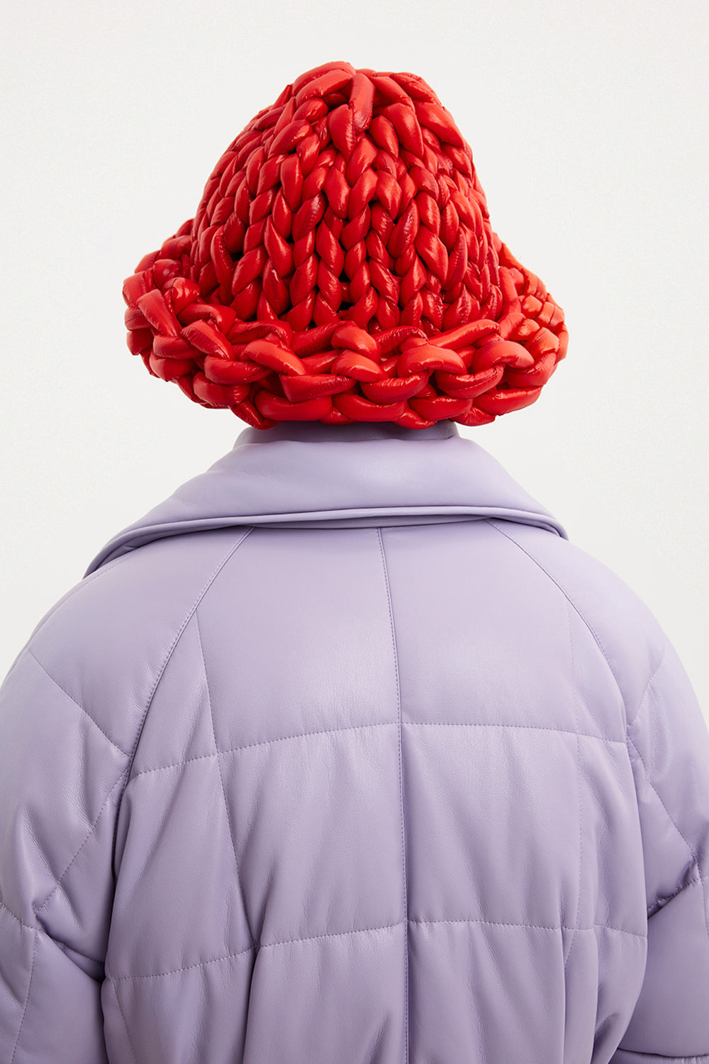 Knitted Hat Nori Red