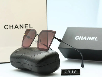 5 COLORS WOMEN FASHION POLYGON SUNGLASSES lbcase
