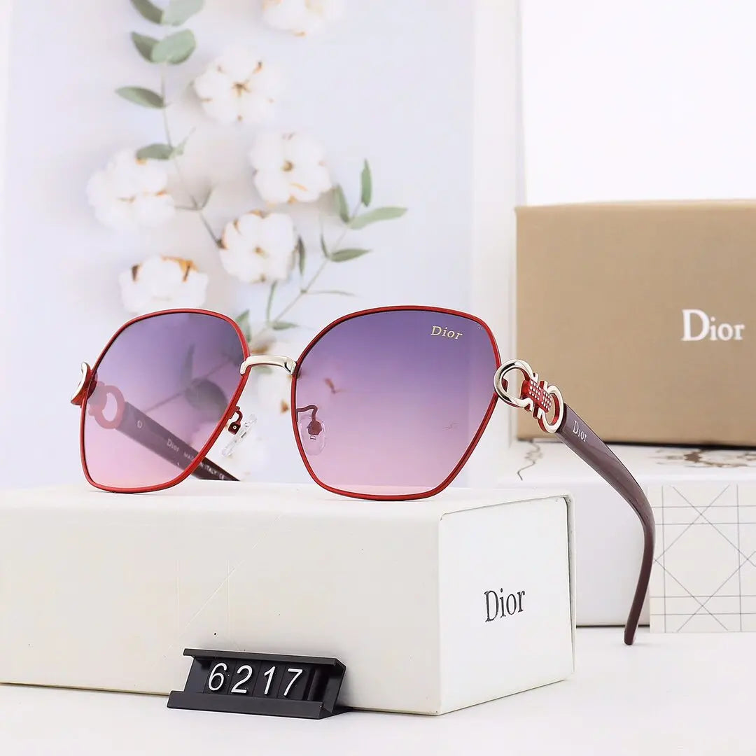 5 COLORS CLASSICAL WOMEN SUNGLASSES lbcase