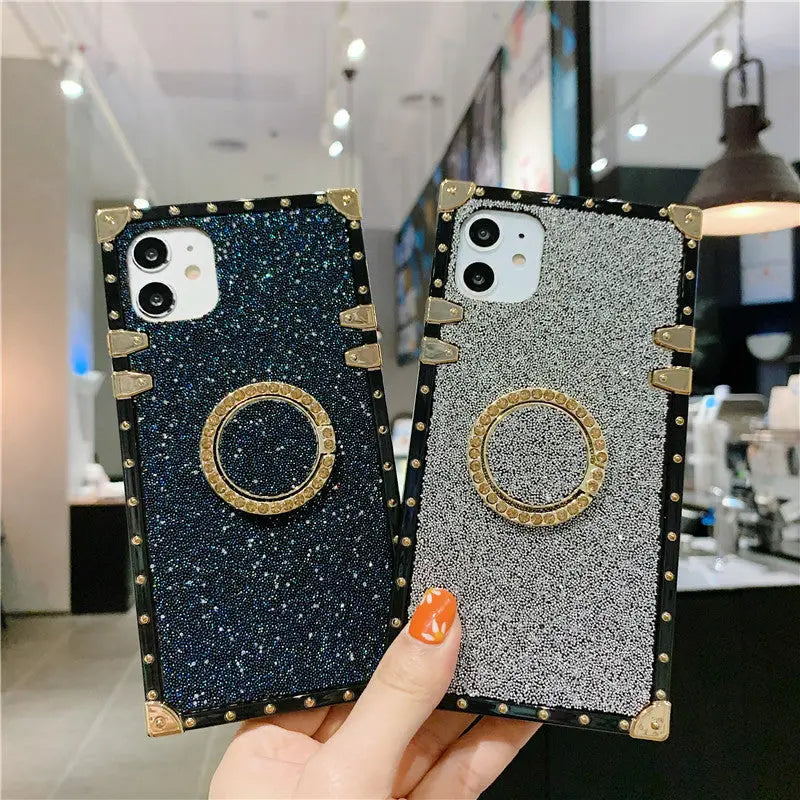 Bling Glitter Square Case lbcase