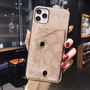 Coin purse leather phone case