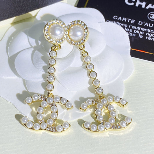 Pearl Earrings for Women lbcase