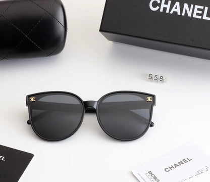 5 COLORS PURPLE LENS CAT EYES SUNGLASSES lbcase