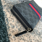 M Matte Black Large G U // C C I Wallet