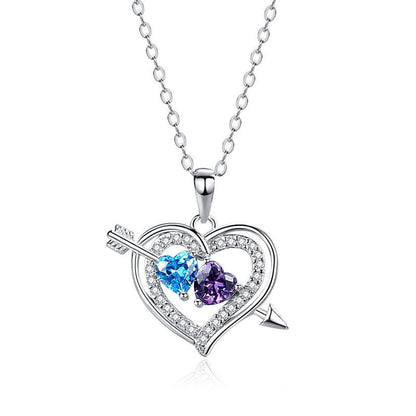 95 sterling silver necklace pendant for women's love lbcase