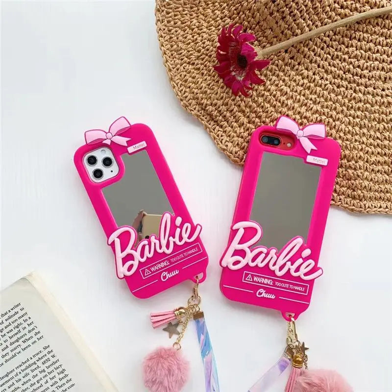 Cute Mirror pendant Phone case lbcase