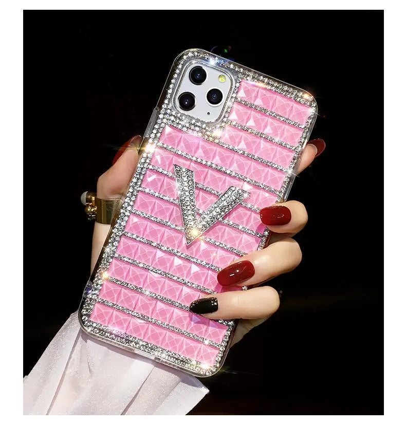 Glitter crystal phone case lbcase