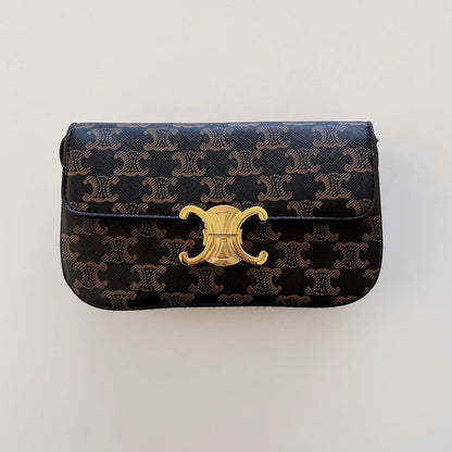 Luxury soft leather phone bag