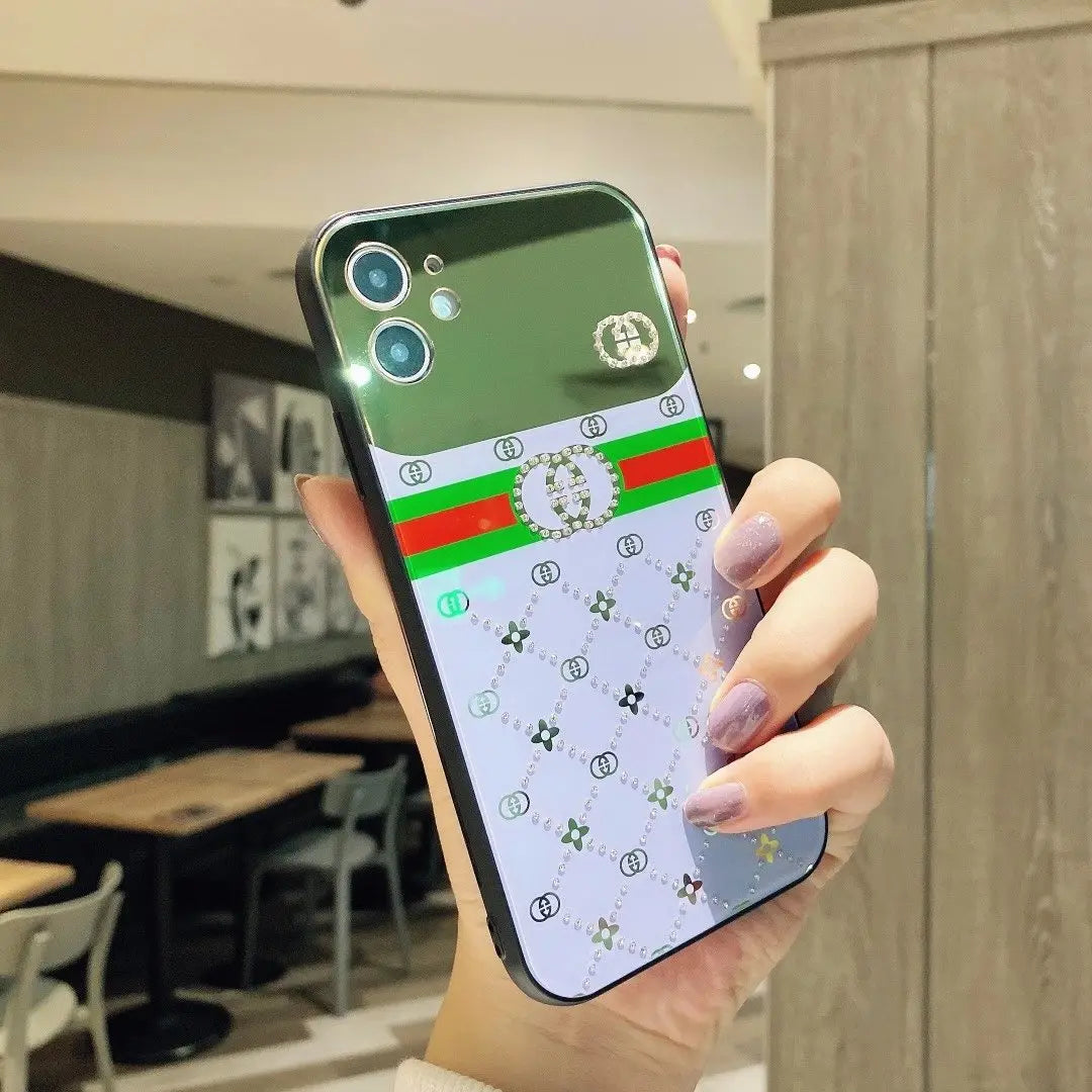 Crystal mirror phone case lbcase