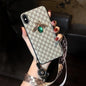 Rhinestone bee lanyard phone case lbcase