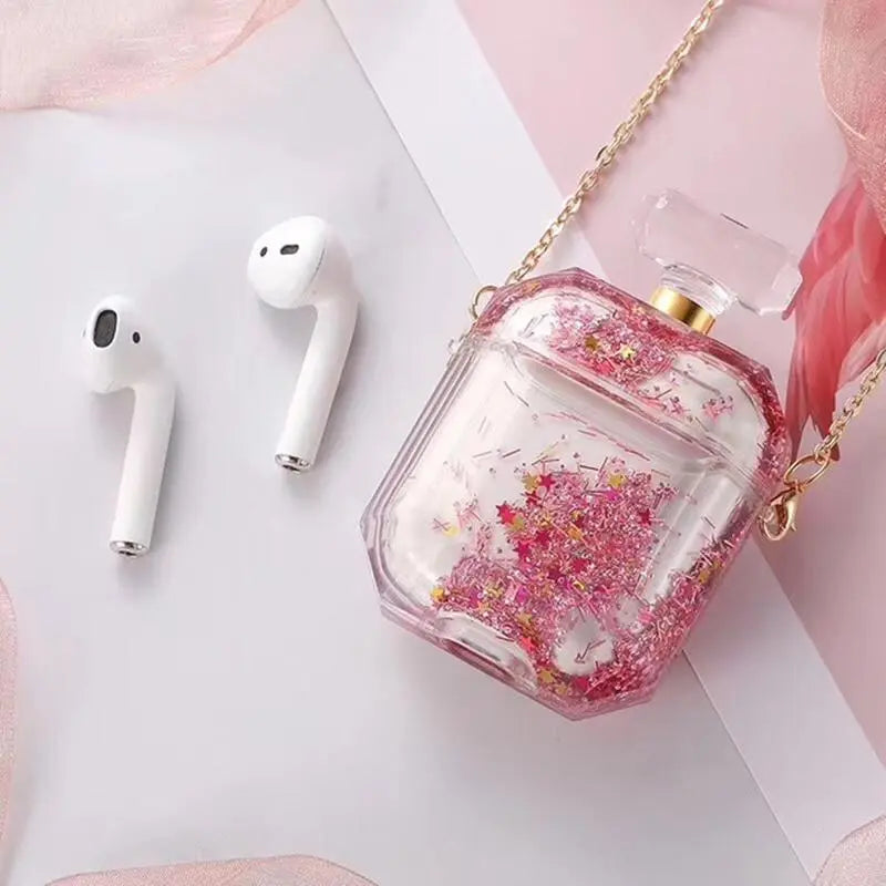 Quicksand perfume bottle headset cover lbcase