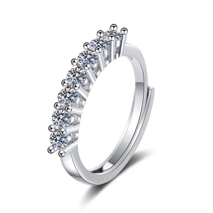High-end luxury 2022 new super flash elegant French ring lbcase