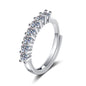 High-end luxury 2022 new super flash elegant French ring lbcase
