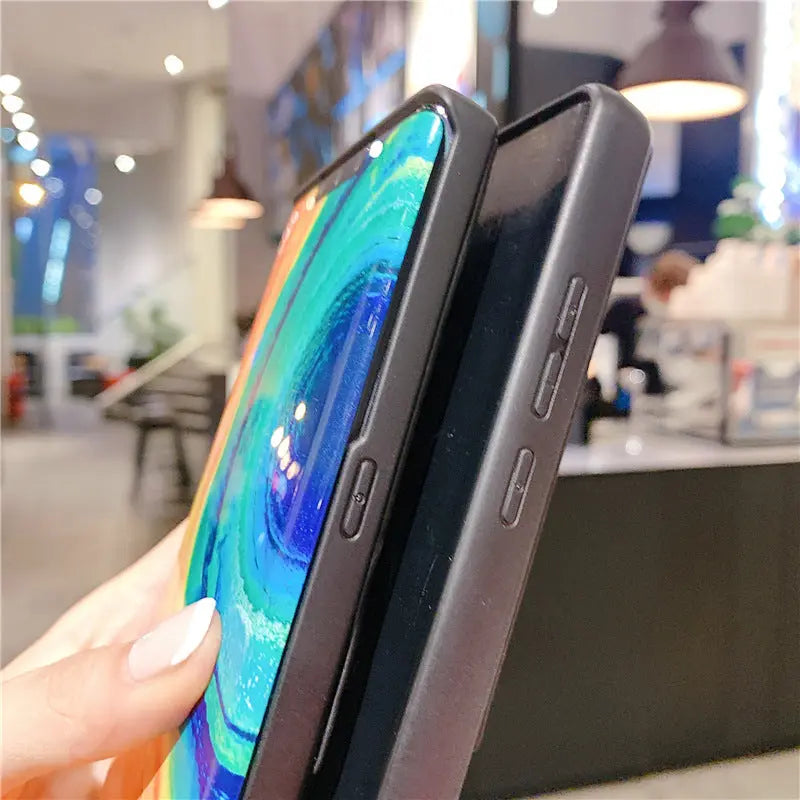 Leather Wallet Mirror Phone Case lbcase