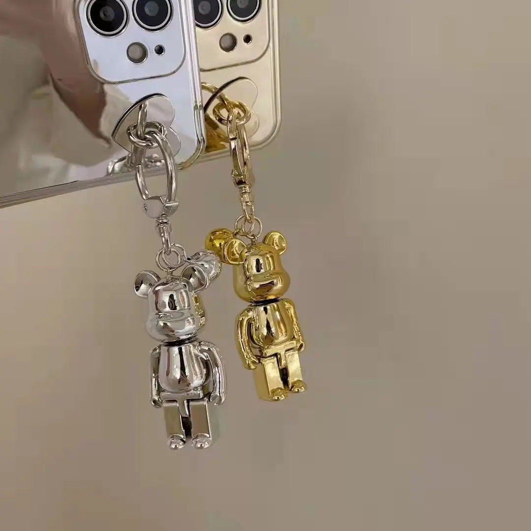 Electroplating Doll Pendant Phone Case for iphone lbcase