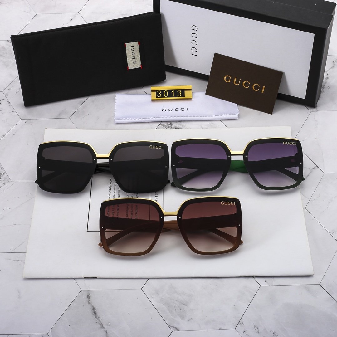 3 COLORS WOMEN POLARIZED SUNGLASSES lbcase
