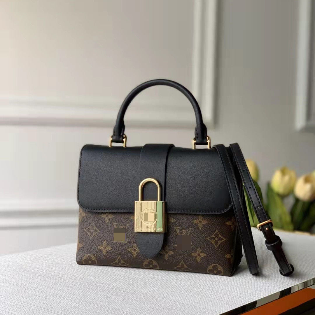 New flower color matching handbag lbcase