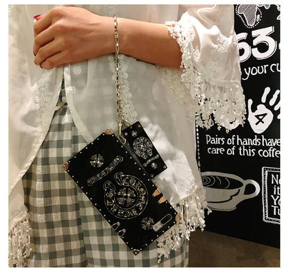 Wrist chain square phone case lbcase