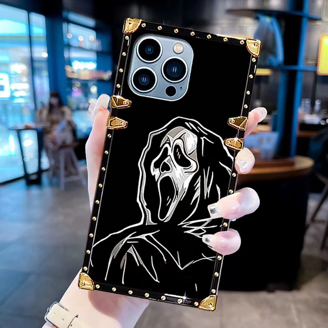 Luxury fashion Square Phone Case for iPhone