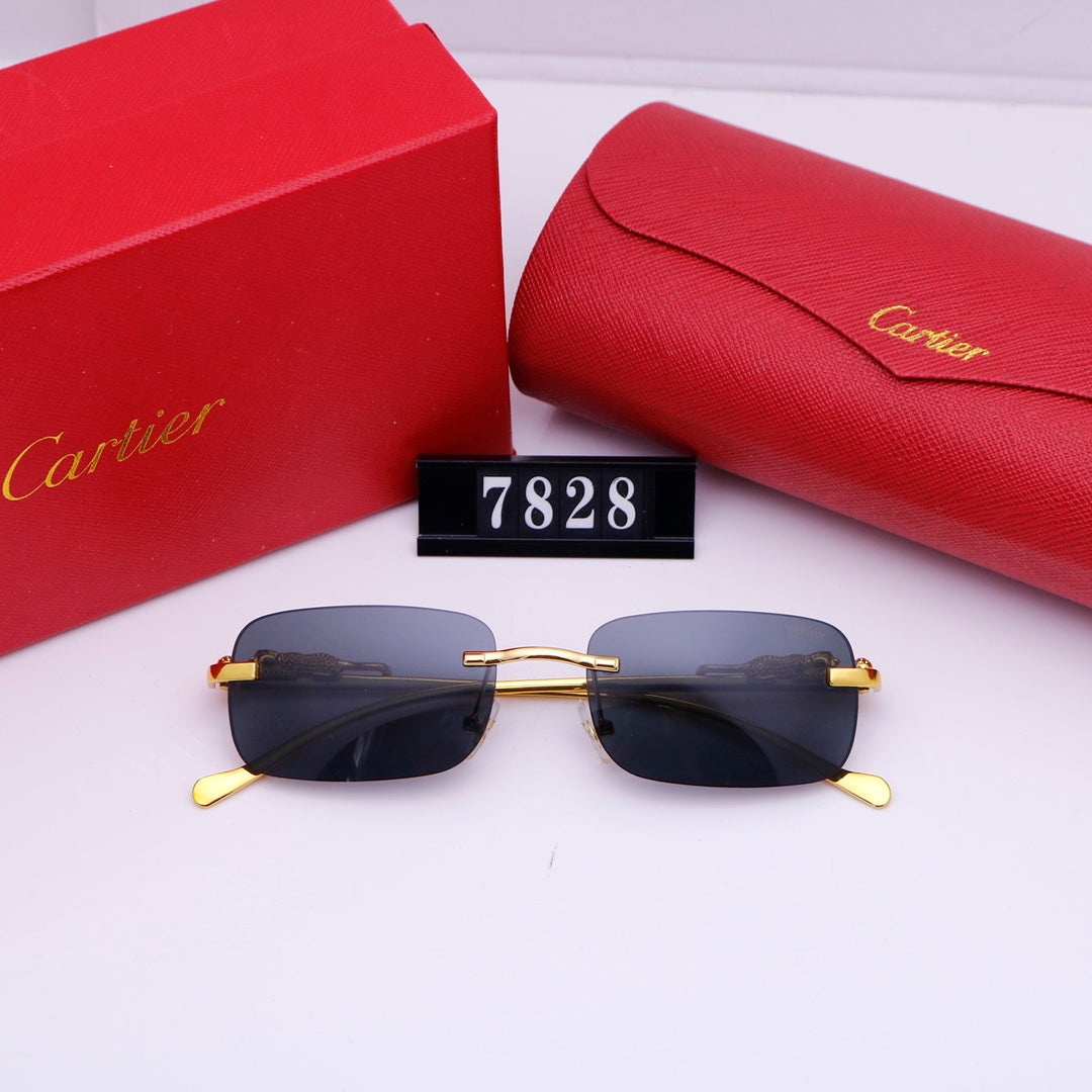 2022 New Ladies Fashion Classic Rmless Sunglasses lbcase