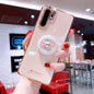 Rhinestone Pearl Ring Case lbcase