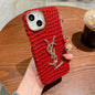 Luxury  Diamond Leather phone case for iphone
