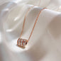 Fading titanium steel waist pendant necklace lbcase