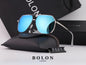 5 COLORS CLASSIC DOUBLE BRIDGE POLARIZED SUNGLASSES lbcase