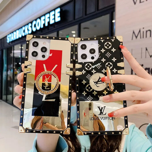 Luxury Rhinestone Square Phone Case lbcase
