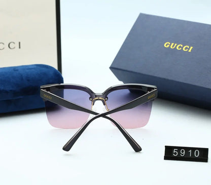 4 COLORS WOMEN OUTDOOR DRIVING BEACH SUNGLASSES lbcase