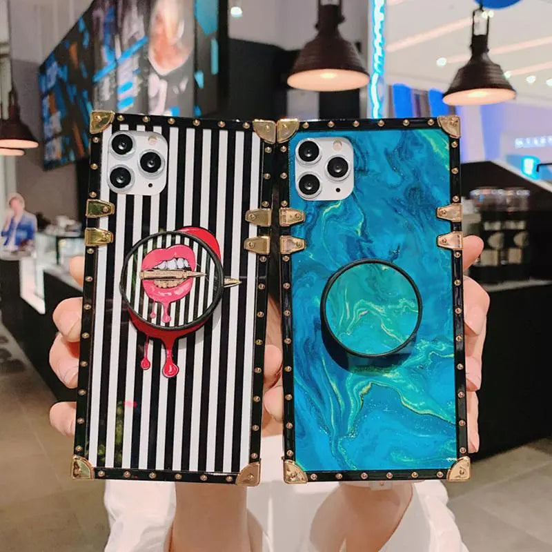 Creative folding stand phone case lbcase