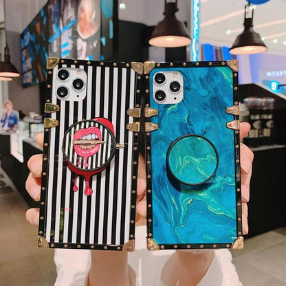 Creative folding stand phone case lbcase