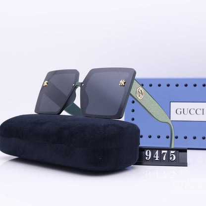 UNISEX BLACK LENS BEACH SUNGLASSES lbcase