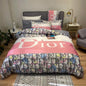 Fashion Comfortable cotton four-piece Bedding Set lbcase