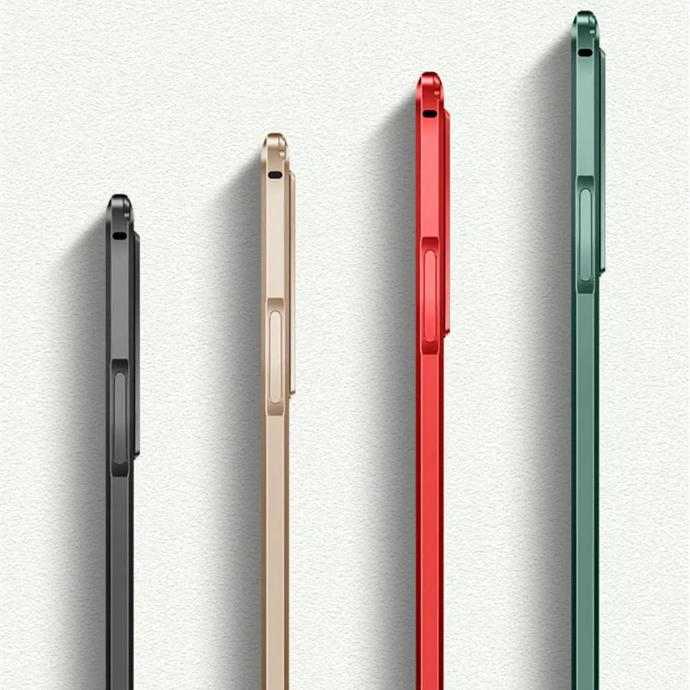 Metal Bumper with Tempered Glass lbcase