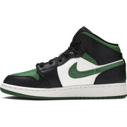 Nike Air Jordan 1 Mid GS 'Black Pine Green'