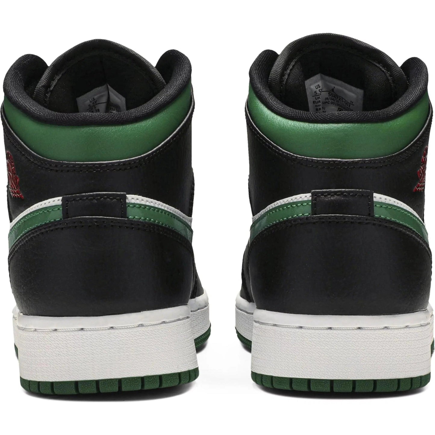 Nike Air Jordan 1 Mid GS 'Black Pine Green'