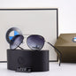 4 COLORS DOUBLE BRIDGE BAMBOO KNOT FRAME POLARIZED SUNGLASSES lbcase