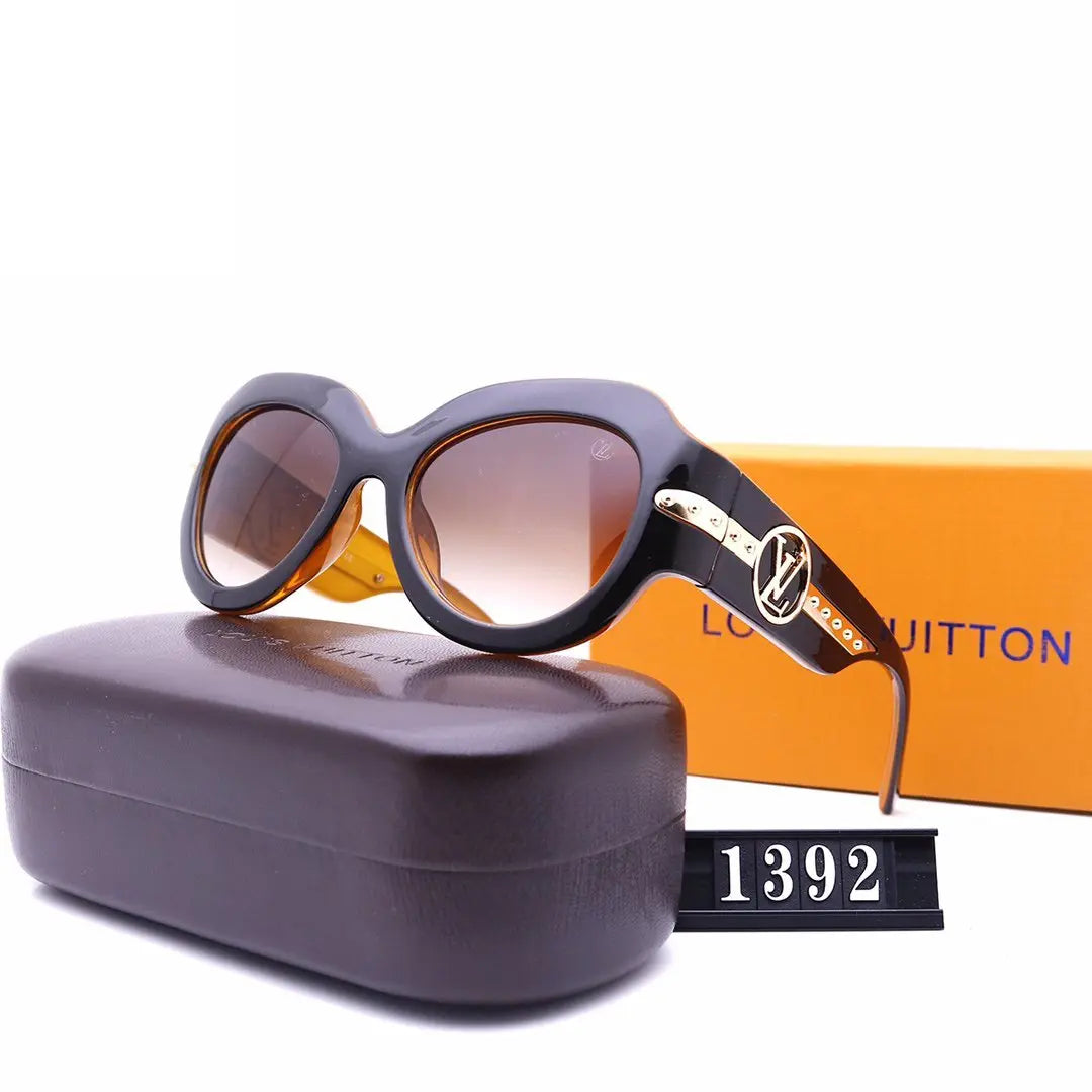 4 COLORS WOMEN OUTDOOR SUNGLASSES lbcase
